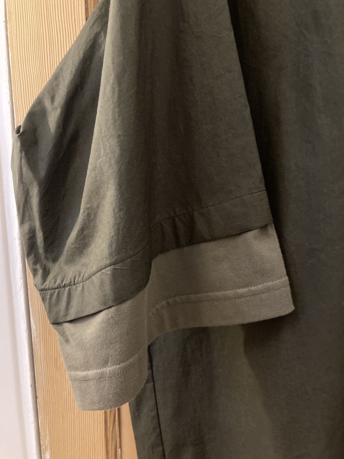 Balenciaga BNWT Mens Trompe Loeil oversized button up ss shirt Size US L / EU 52-54 / 3 - 5 Thumbnail