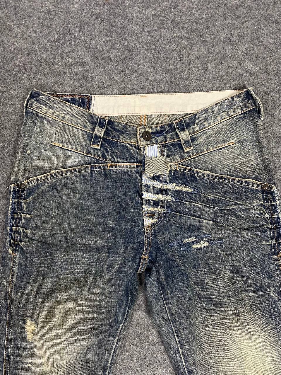 Marithe + Francois Girbaud marithe francois girbaud distressed denim nice design Size US 32 / EU 48 - 10 Thumbnail