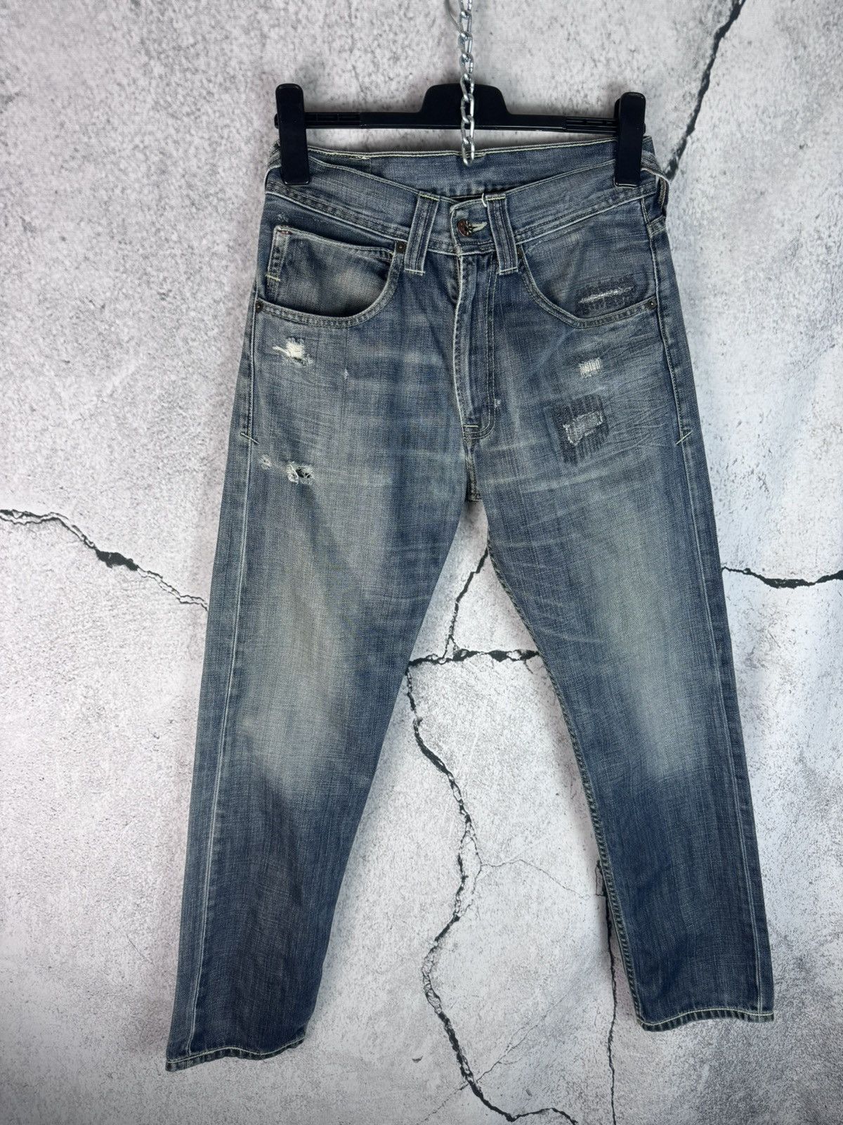 Evisu Evisu Puma distressed Vintage denim jeans size 30x32 Size US 30 / EU 46 - 2 Thumbnail