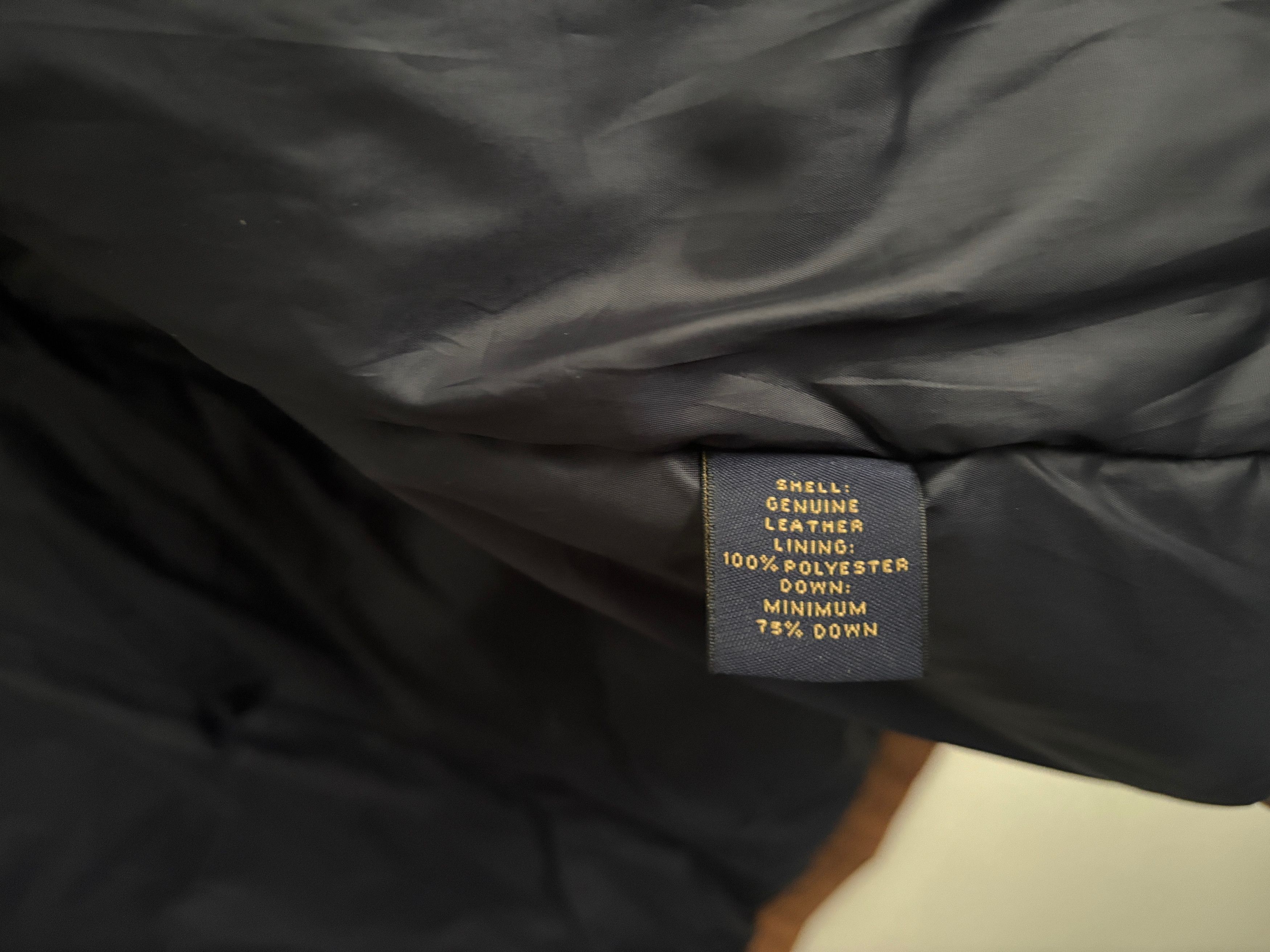 Brooks Brothers $495 Zippered Tan/ Brown Suede Leather Down Vest - Large Size US L / EU 52-54 / 3 - 14 Thumbnail