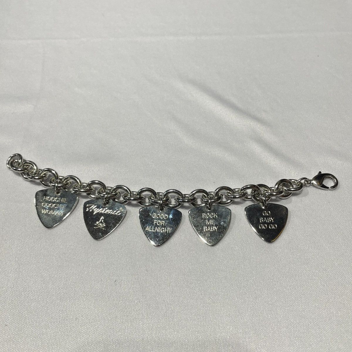 Hysteric Glamour Guitar Pick Charm Bracelet | eBay
