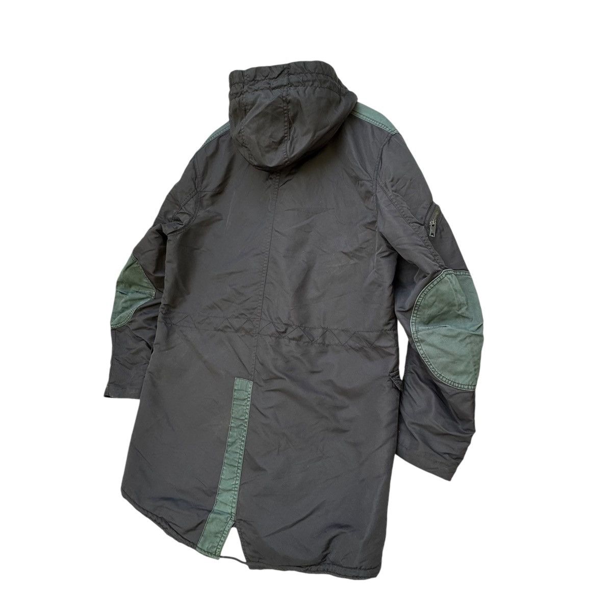 DKNY × Vintage DKNY Jeans Fishtale Parka Army Size US L / EU 52-54 / 3 - 4 Thumbnail