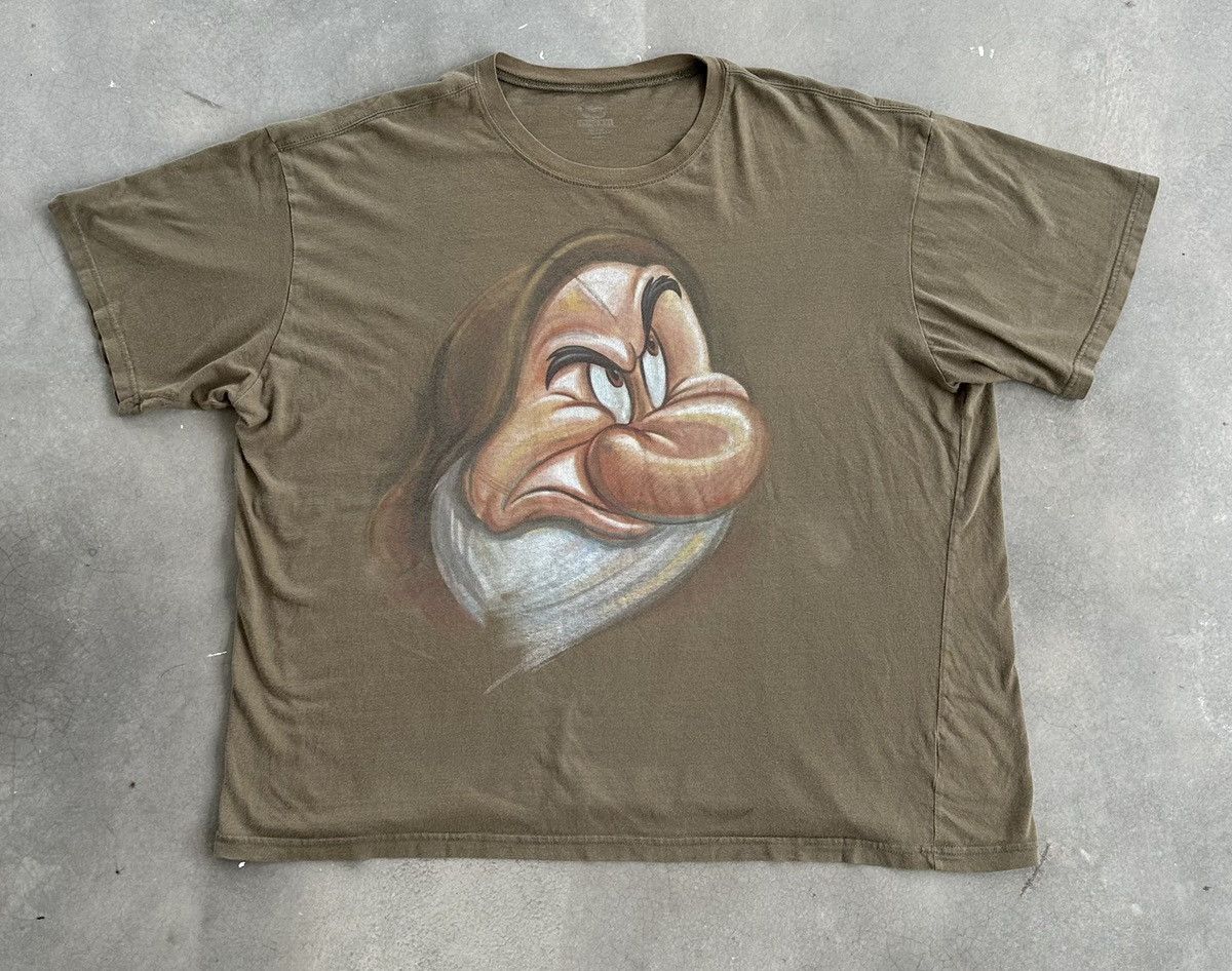 Disney DISNEY GRUMPY SNOW WHITE TEE Size US XXL / EU 58 / 5 - 1 Thumbnail