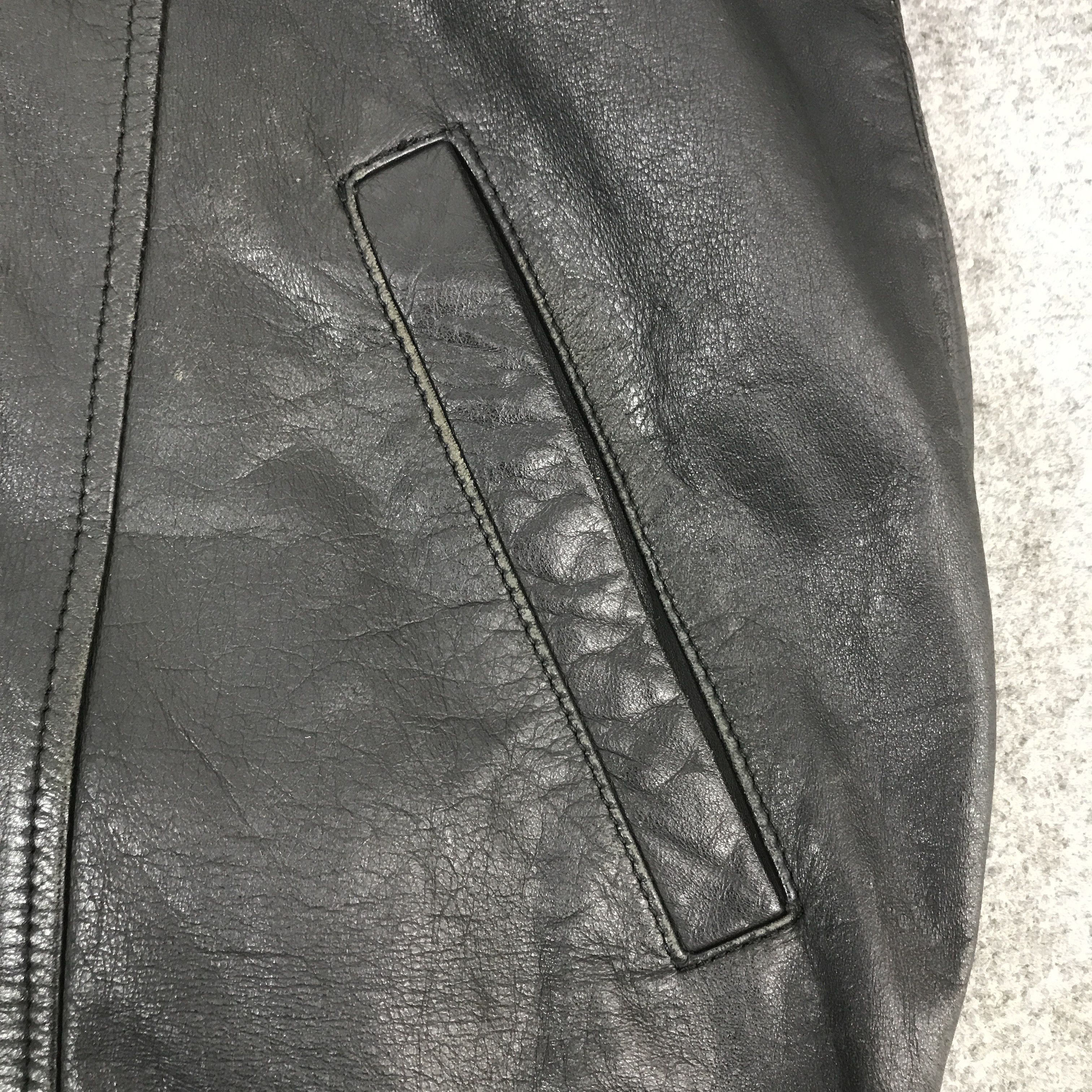 Japanese Brand Japan Bomber Jackers leather jacket K72B10 Size US M / EU 48-50 / 2 - 10 Thumbnail