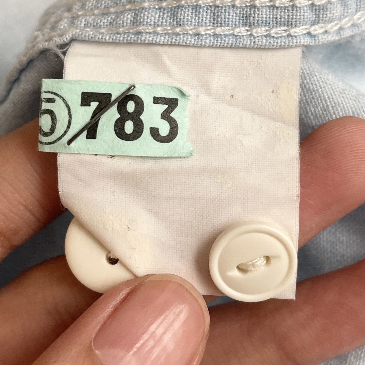Polo Ralph Lauren Vintage Brand Polo Ralph Lauren Chambray 1990s Size US L / EU 52-54 / 3 - 10 Thumbnail