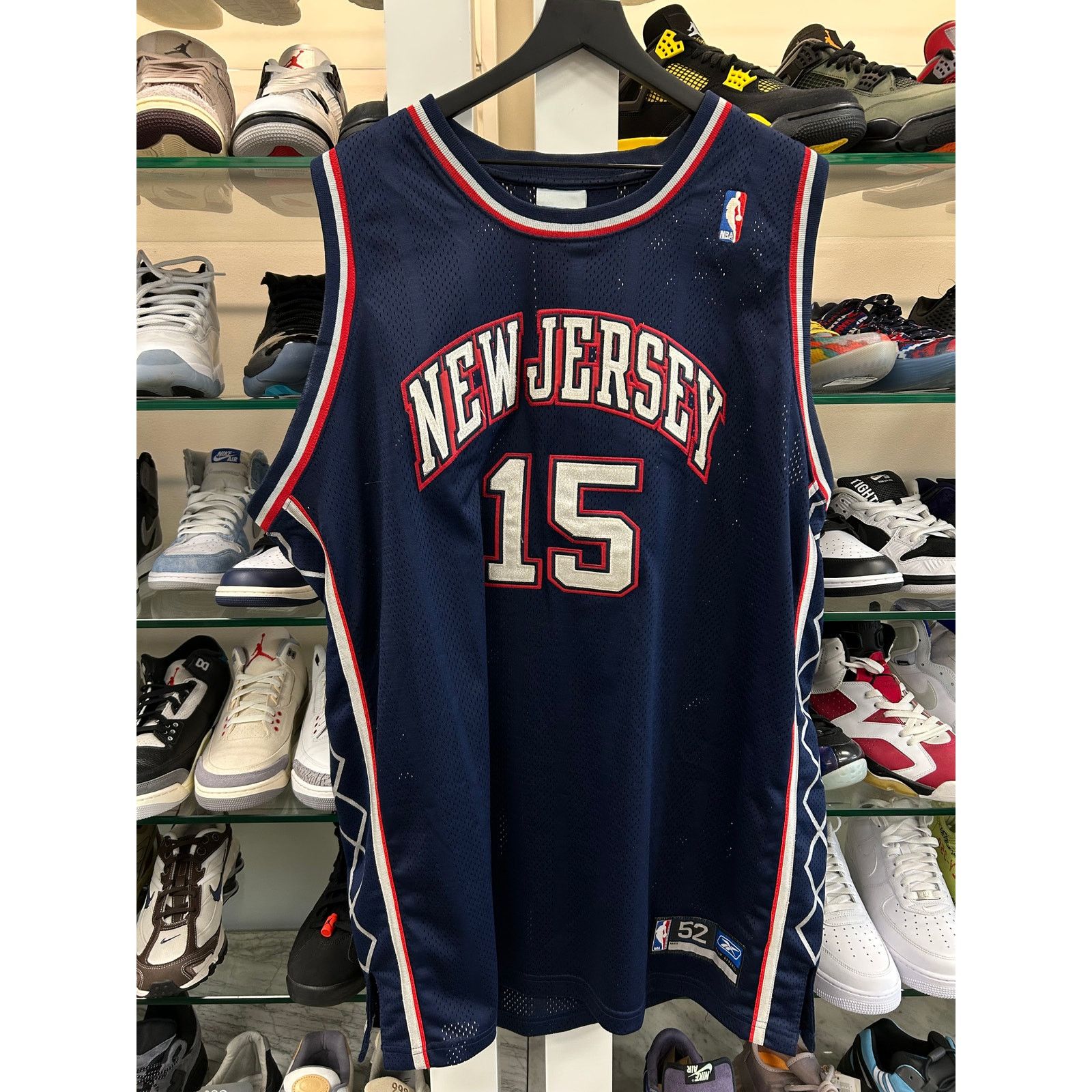 Reebok Vince Carter New Jersey Nets throwback Reebok NBA jersey XL Size US XL / EU 56 / 4 - 5 Thumbnail