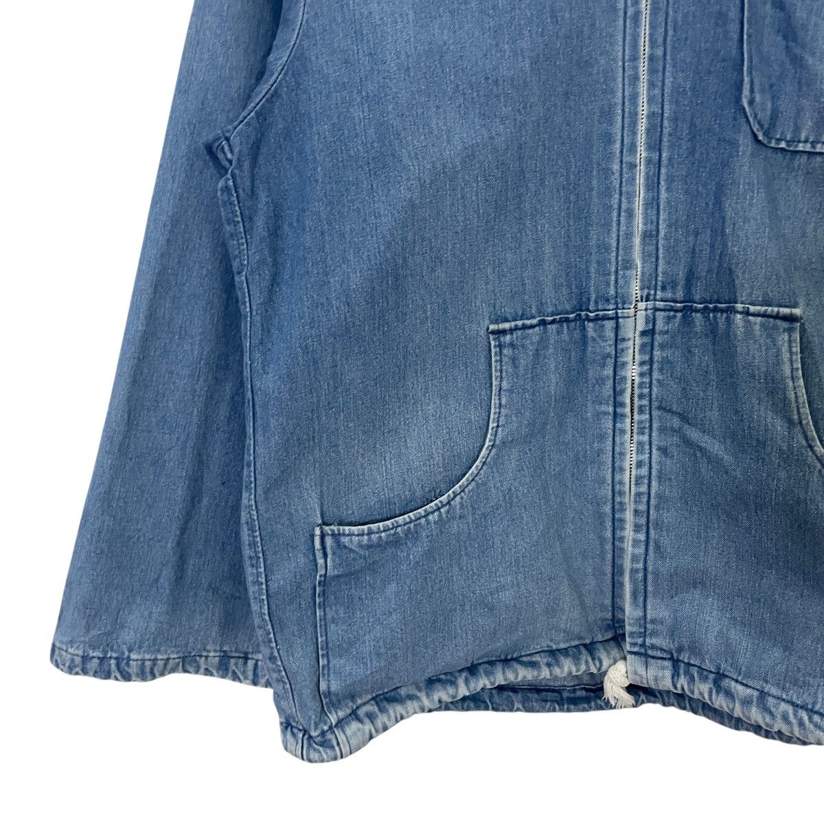 Japanese Brand Vintage Vucerer Zipper Ups Denim Jacket Size US M / EU 48-50 / 2 - 3 Thumbnail