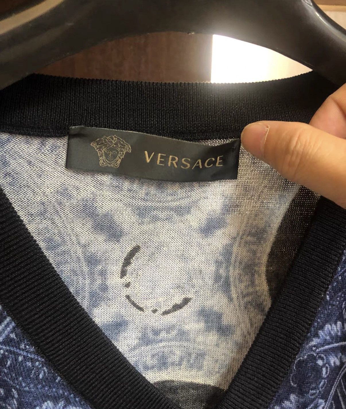 Versace Versace Mainline Wool Knit Sweater J2 Size US M / EU 48-50 / 2 - 4 Thumbnail