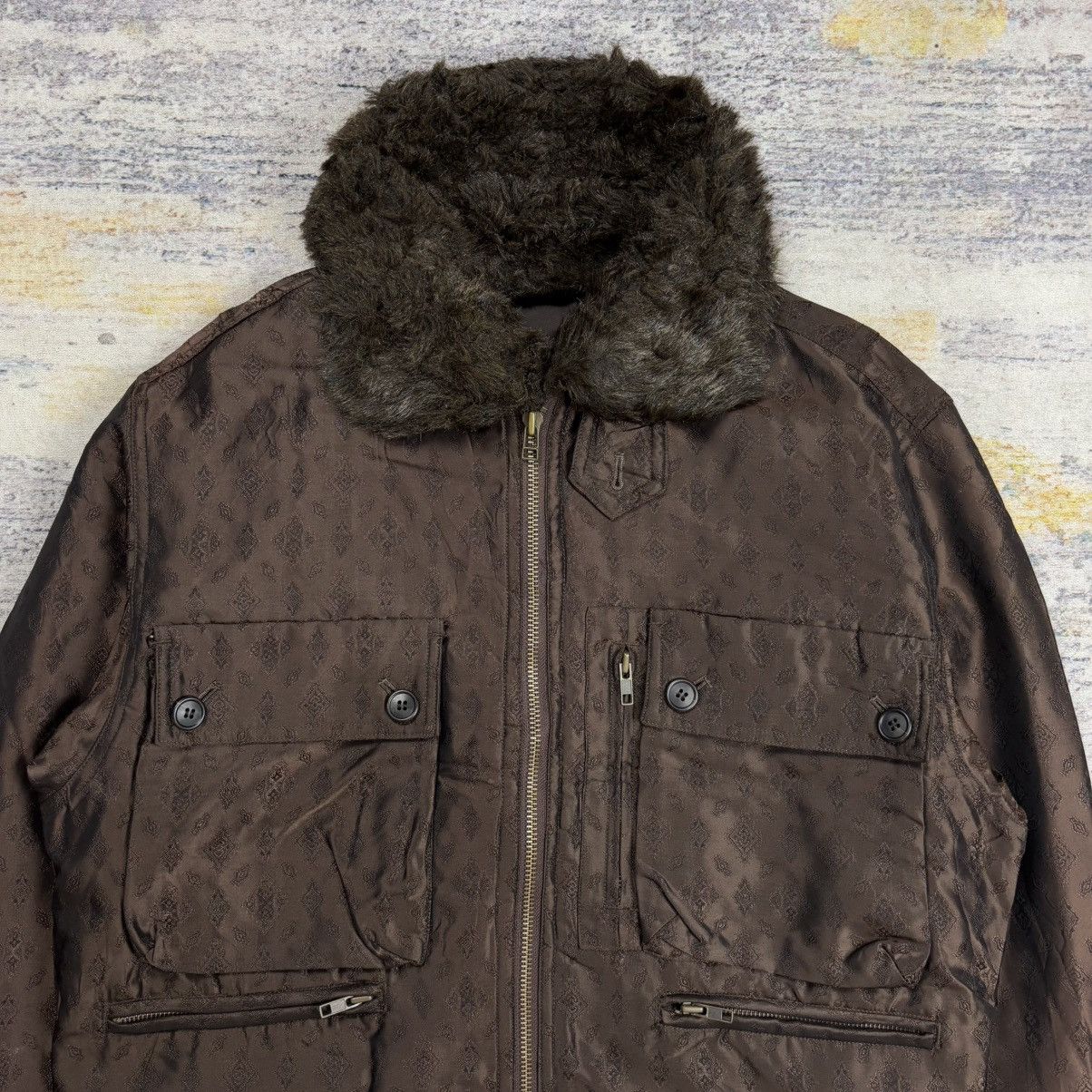 Yoshiyuki Konishi Vintage Yoshiyuki konishi trim fur multi pocket jacket Size US M / EU 48-50 / 2 - 3 Thumbnail