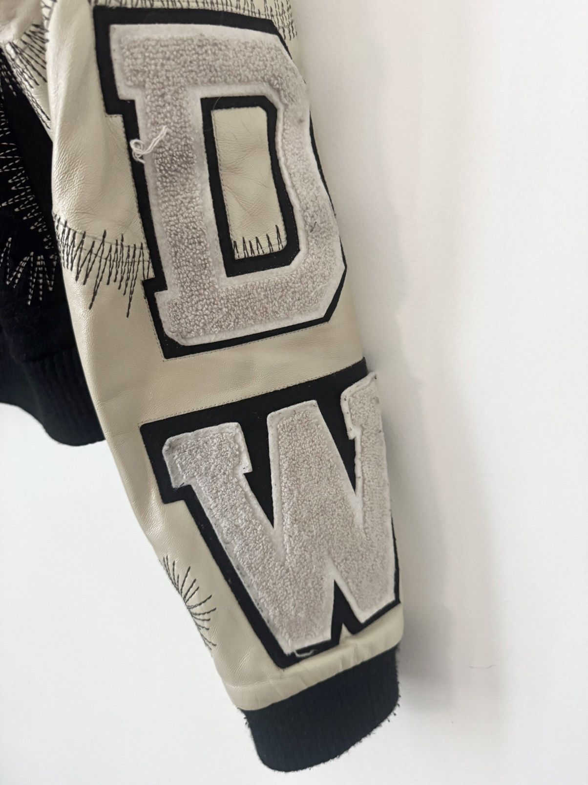 Who Decides War Who Decides War “Stained Glass” Varsity Jacket Black/Grey M Size US M / EU 48-50 / 2 - 6 Thumbnail