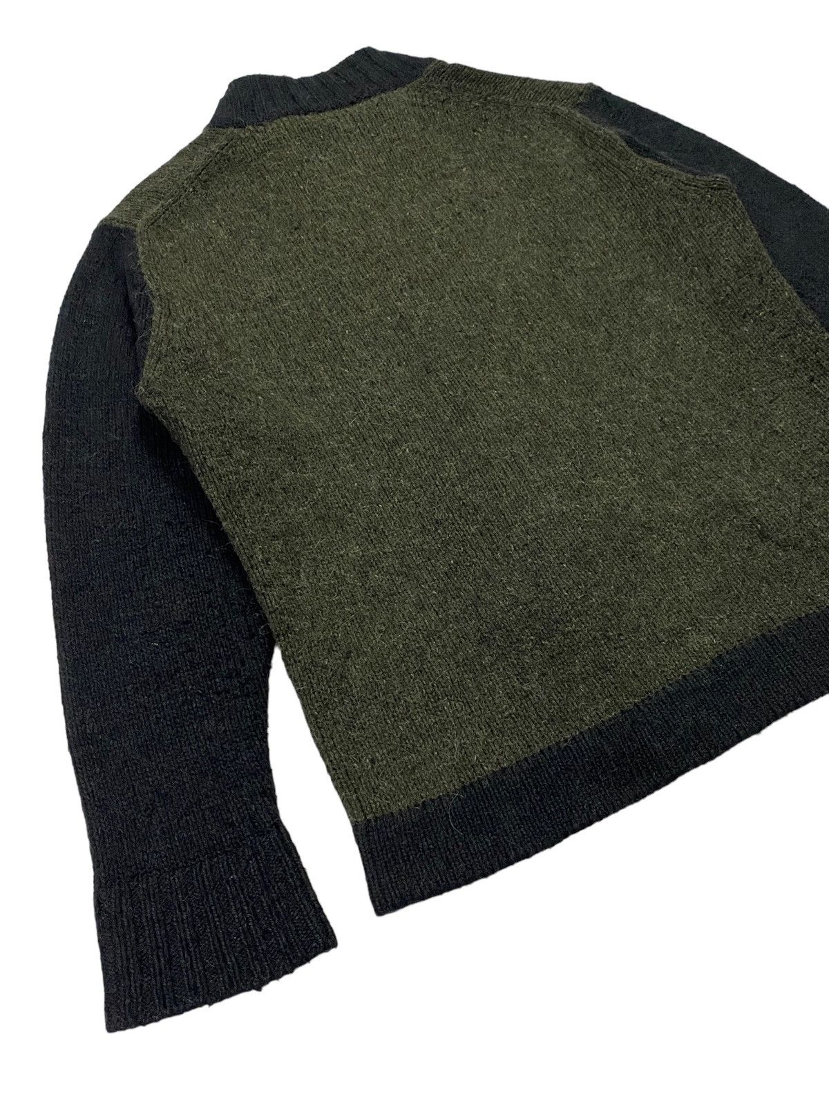 Issey Miyake Issey Miyake Tow Tones Knitted Full Zip Sweater Size US M / EU 48-50 / 2 - 22 Thumbnail