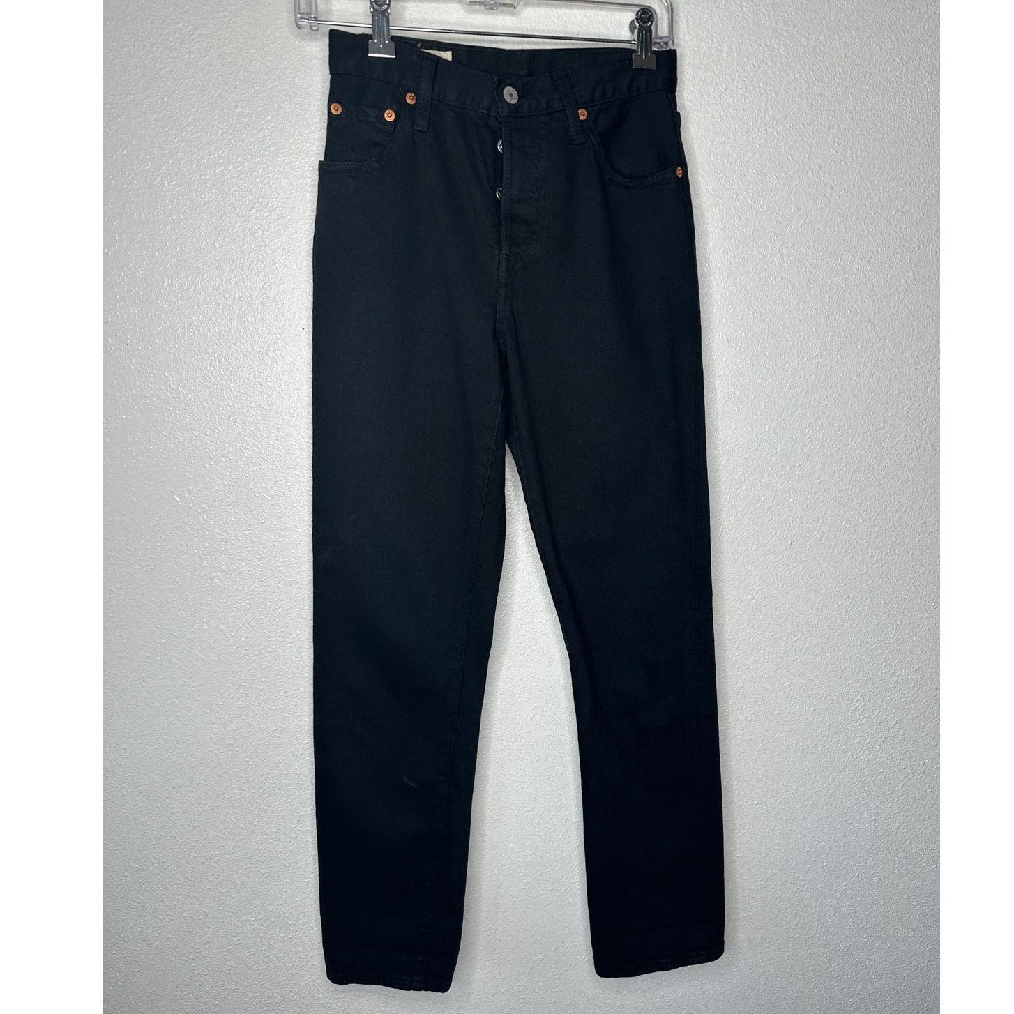 Levi's Levis 501 Original Fit Button Fly Straight Leg Jeans 23 x 28 Size 23" - 1 Thumbnail