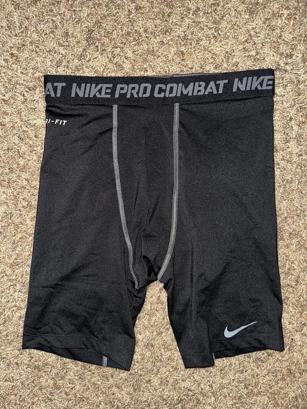 Nike Nike Men’s Pro Gray Compression Baselayer Shorts Size US 34 / EU 50 - 1 Thumbnail