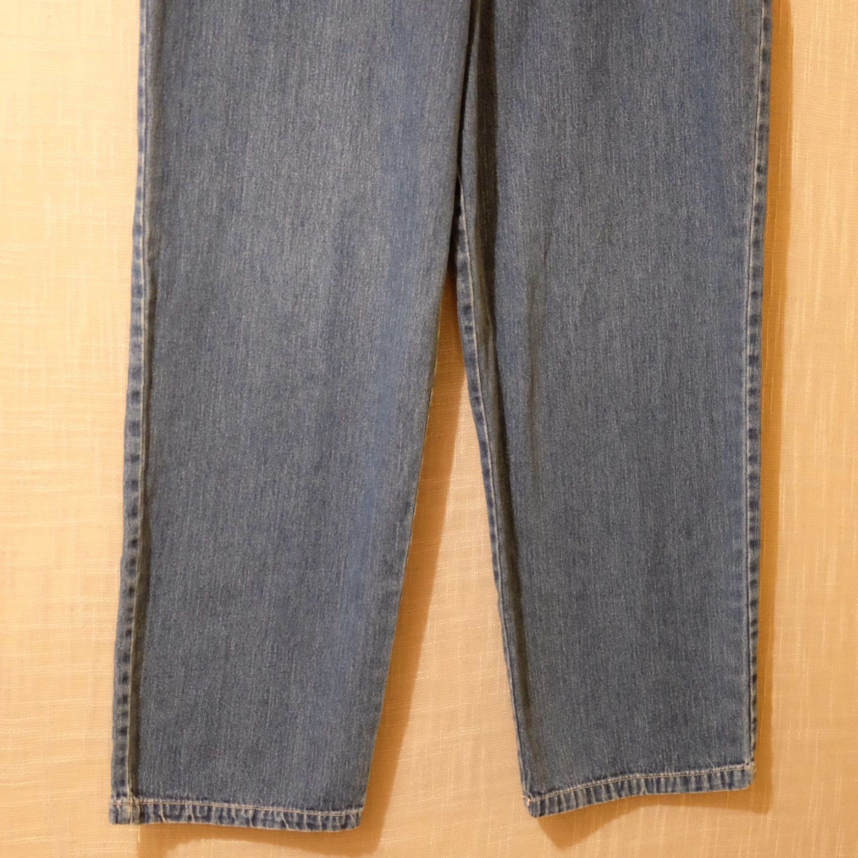 Vintage White Stag Jeans Blue Denim Pull On Elastic Waist 100% Cotton Womens 16 Jeans Casual Relaxed Denim Blue 100% Cotton Womens 16 H98-3 Size 38" / US 16 / IT 52 - 3 Thumbnail