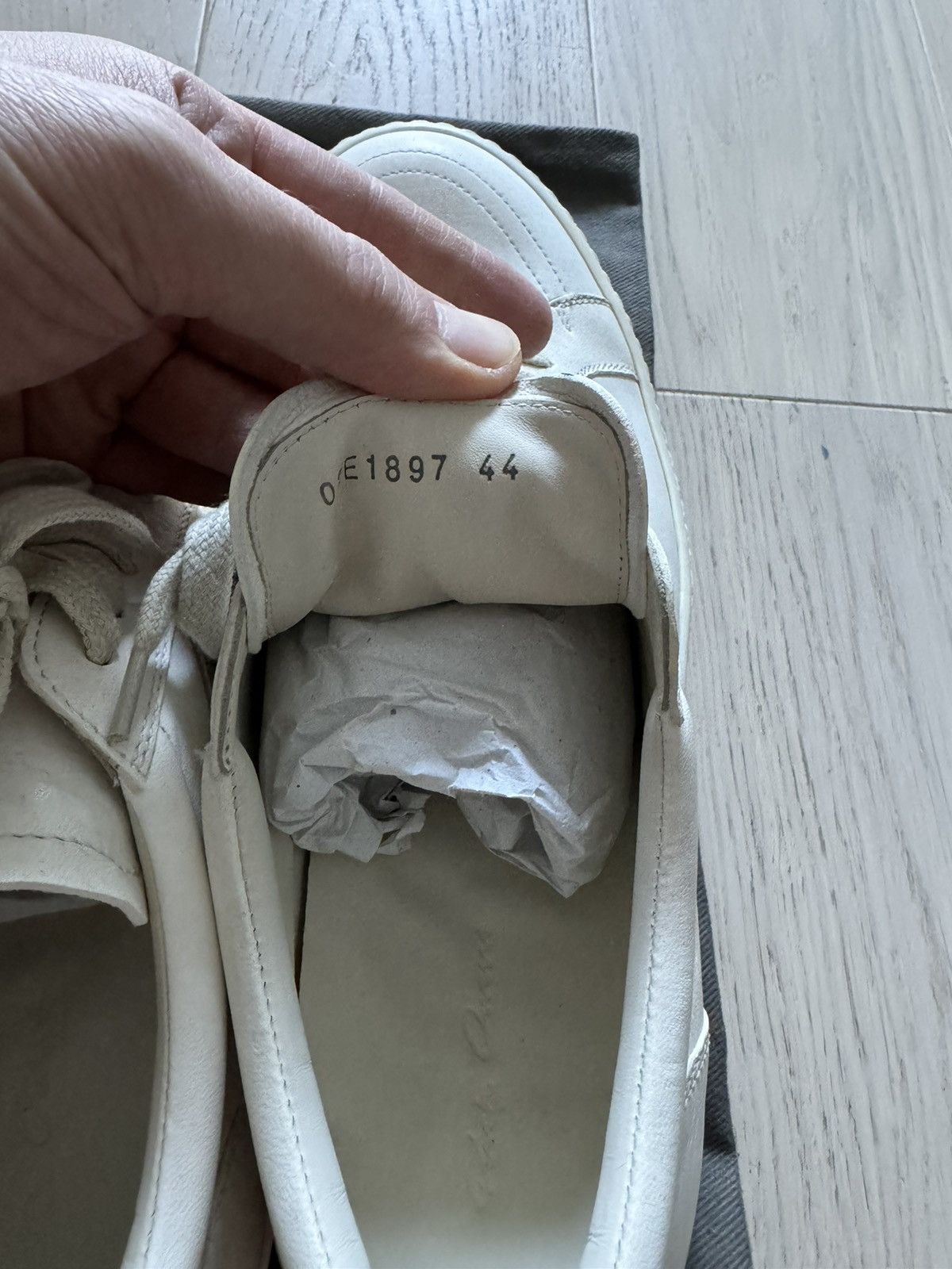 Rick Owens Rick Owens Vans Vintage Low Top Sneakers Size US 11 / EU 44 - 6 Thumbnail