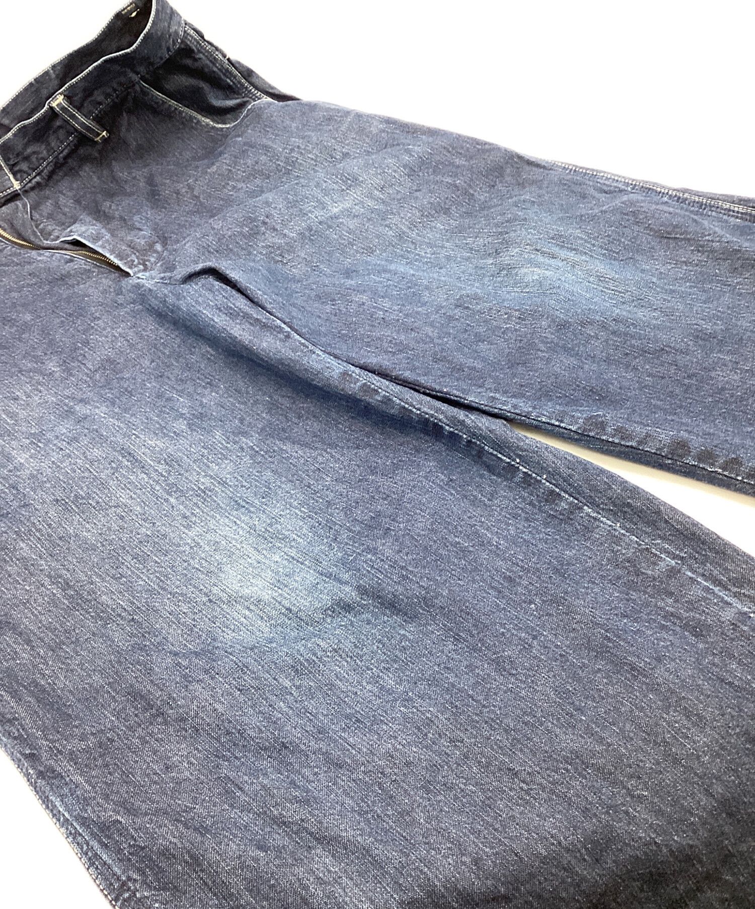 Auralee AURALEE HARD TWIST LIGHT DENIM PANTS 3 Size US 30 / EU 46 - 8 Thumbnail