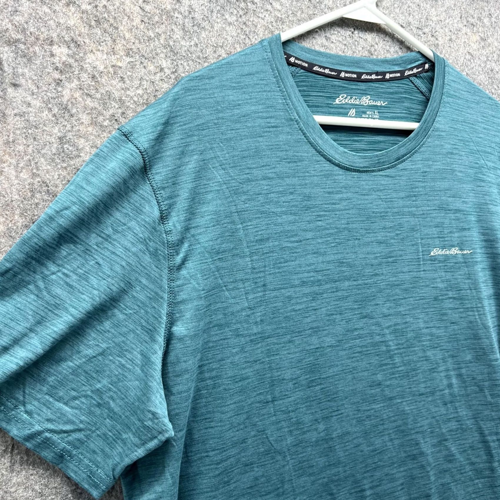 Eddie Bauer Eddie Bauer Shirt XL Blue Athletic Fit Free Dry Motion Training Short Sleeve Crew Neck T-Shirt Mens Size US XL / EU 56 / 4 - 4 Thumbnail