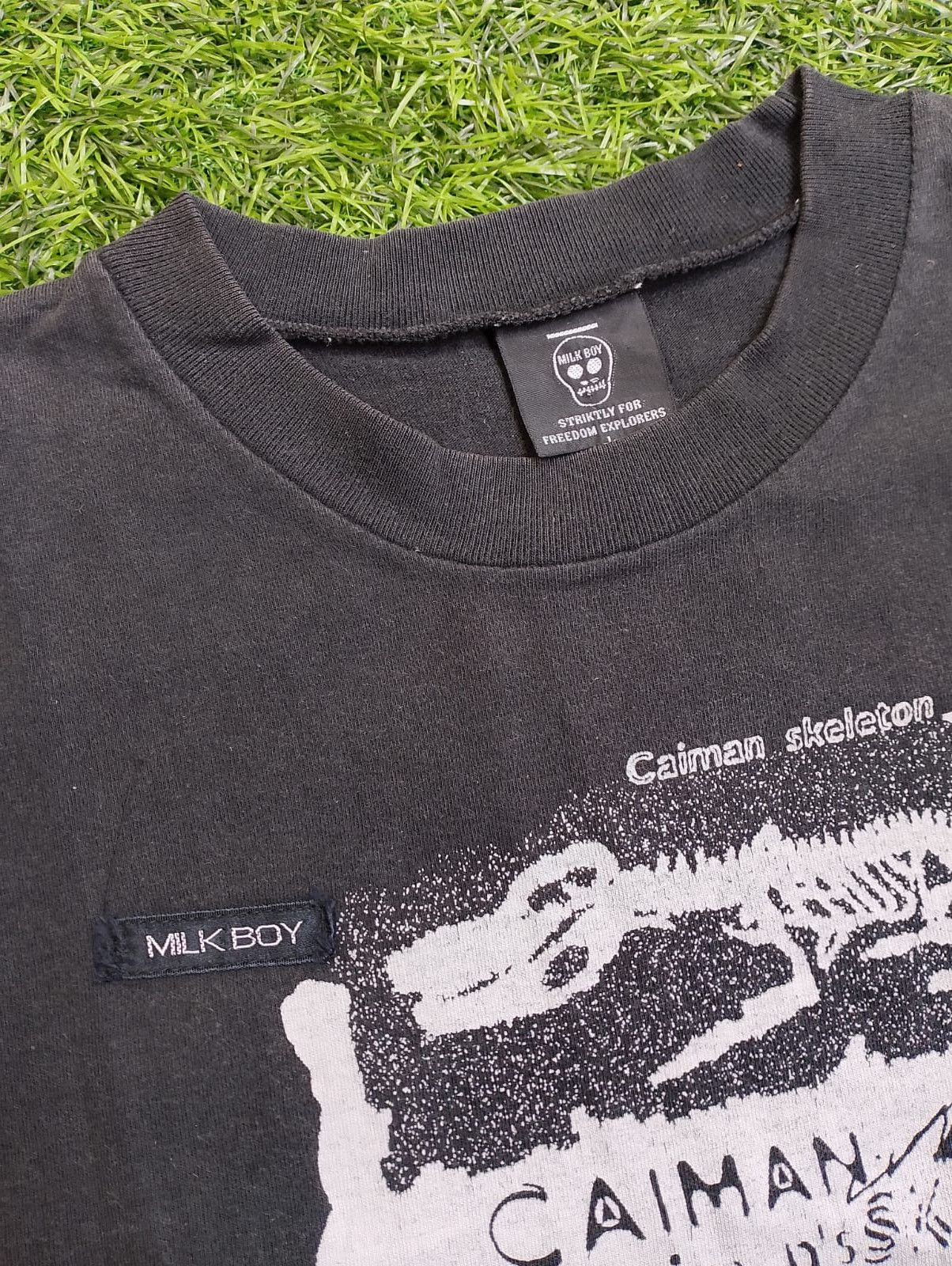 Japanese Brand Vintage Milk boy caiman skeleton rare Size US M / EU 48-50 / 2 - 2 Thumbnail