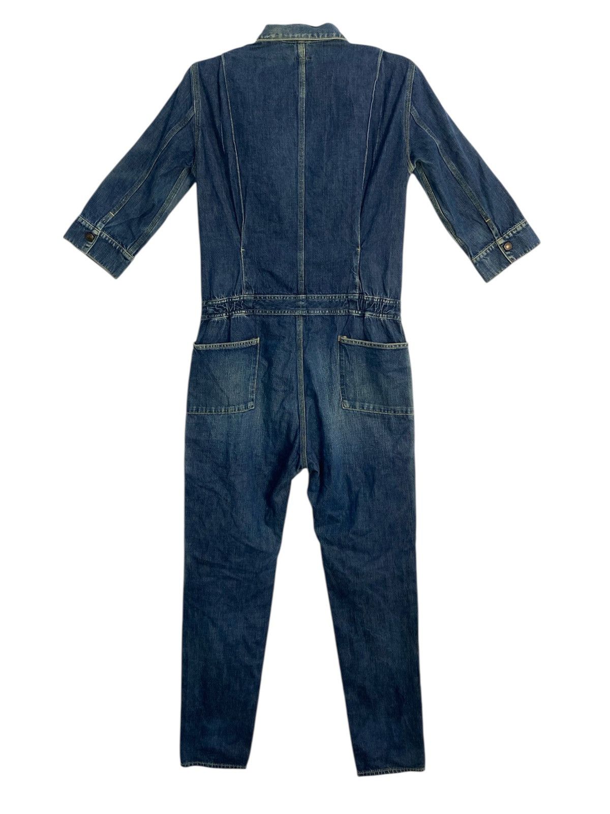 Kapital Kapital All In One Indigo Denim Overall Workwear Size US 32 / EU 48 - 2 Thumbnail