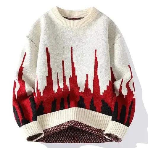 Aran Isles Knitwear Streetwear Mens Warm Sweater Top Quality Size US XL / EU 56 / 4 - 2 Thumbnail