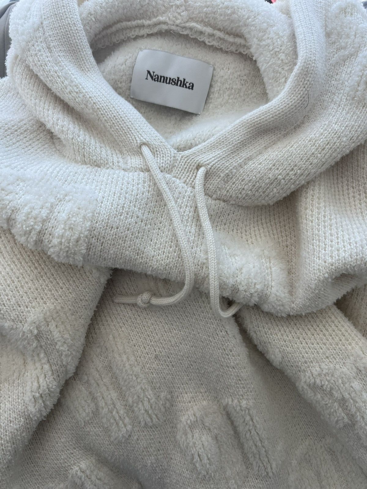 Nanushka Nanushka Knit Monogram Hoodie Size US XL / EU 56 / 4 - 3 Thumbnail