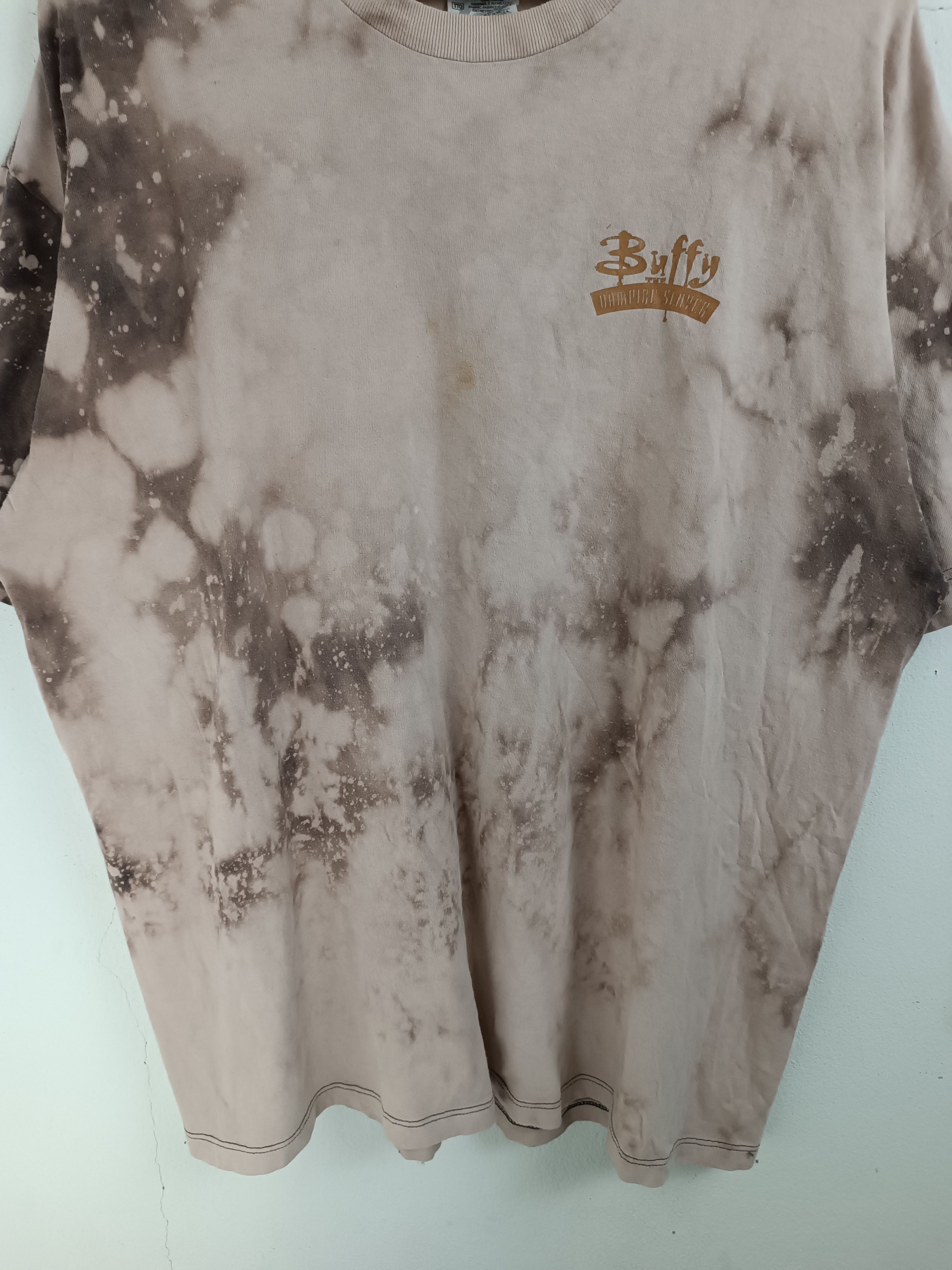 Vintage VINTAGE 90'S BUFFY THE VAMPIRE SLAYER ACID WASH DISTRESSED Size US XXL / EU 58 / 5 - 7 Thumbnail