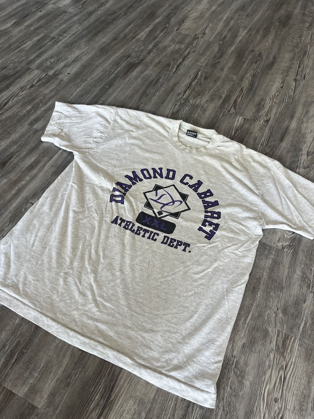 Vintage Vintage 90's Diamond Cabaret Strip Club Graphic Tee Size US XL / EU 56 / 4 - 3 Thumbnail