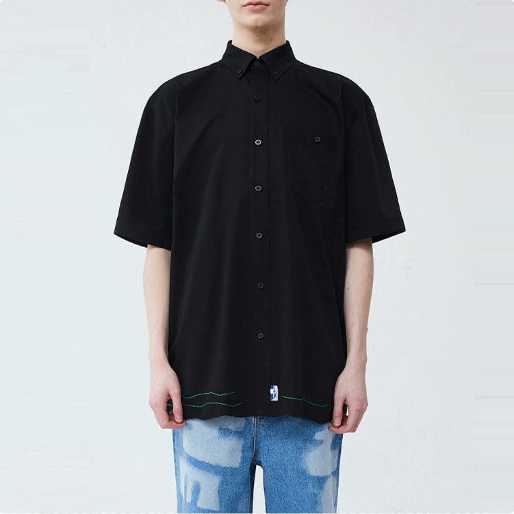 Ader Error ADER ERROR Irregular Short Sleeve Shirt Size US M / EU 48-50 / 2 - 6 Thumbnail