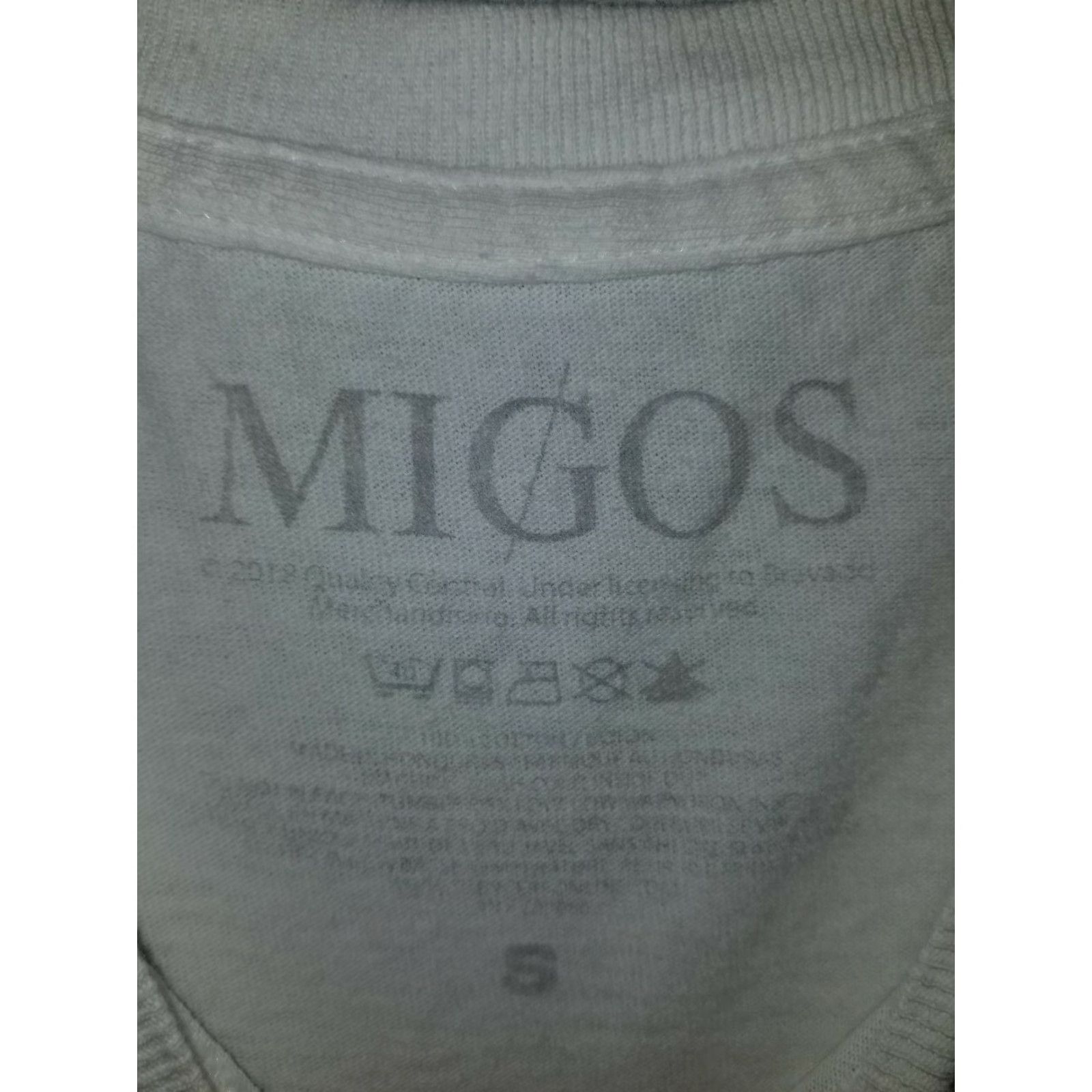 Vintage Migos Concert Shirt White Red Hip Hop Rapper Music Tee Mens S Small Shirt Size US S / EU 44-46 / 1 - 3 Thumbnail