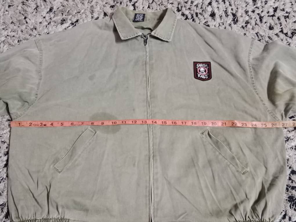 Vintage Vintage Skate Rags zipper j Jacket Size US L / EU 52-54 / 3 - 6 Thumbnail