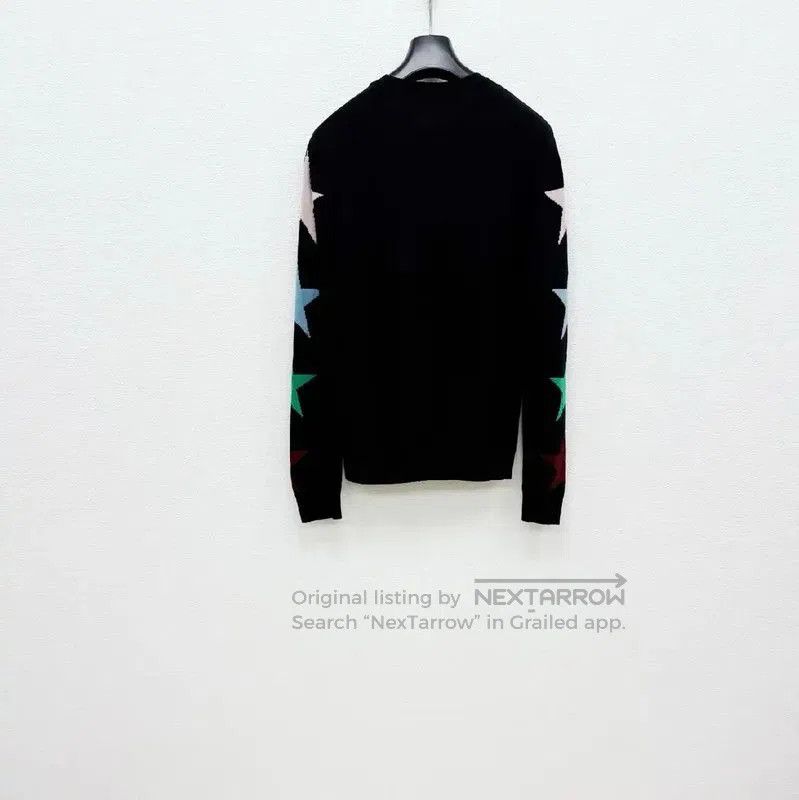 Valentino Valentino Black Wool Blend Long Sleeve Sweater . Size US M / EU 48-50 / 2 - 4 Thumbnail