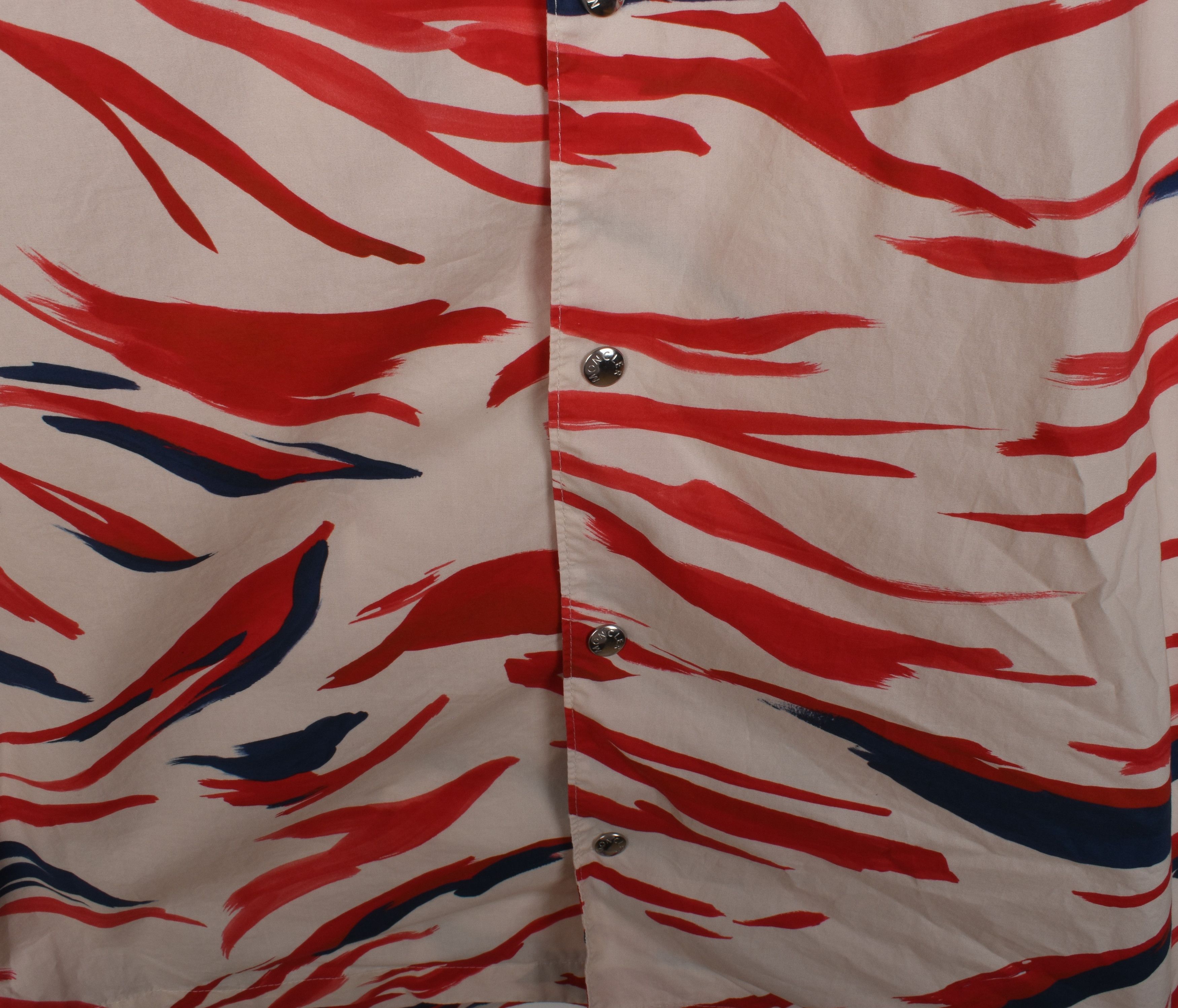Moncler Moncler Men Shirt Shorts Sleeve Summer Size M, S1485 Size US M / EU 48-50 / 2 - 10 Thumbnail