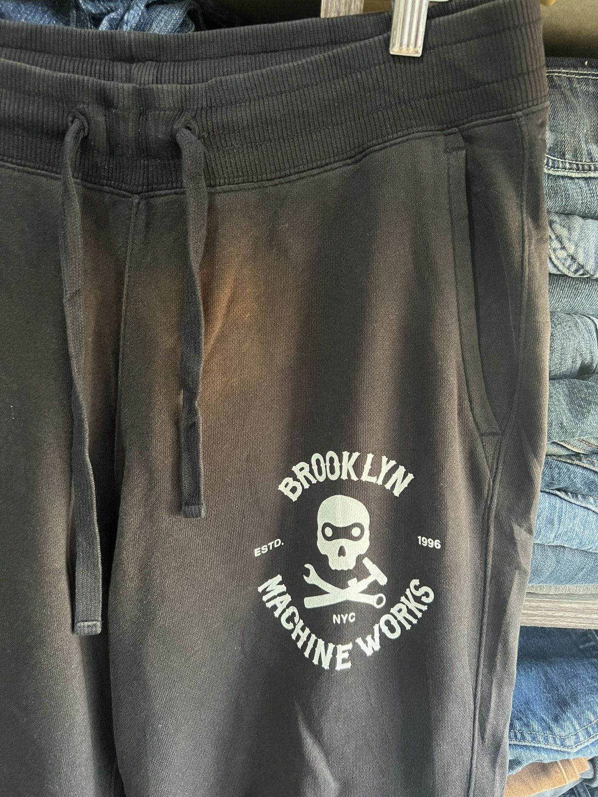 Uniqlo 🔥Uniqlo x Brooklyn Machine Works Sweatpants Jogger Size US 33 - 5 Thumbnail