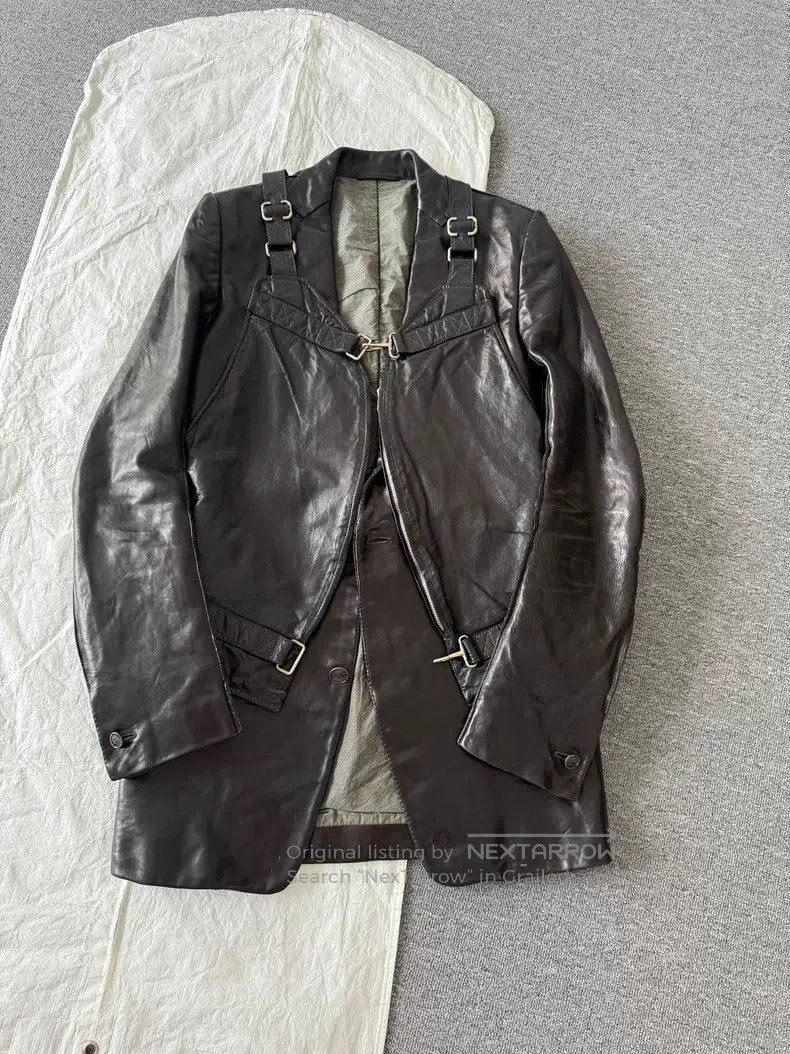 Carol Christian Poell Carol Christian Poell Leather Jacket Size US M / EU 48-50 / 2 - 4 Thumbnail