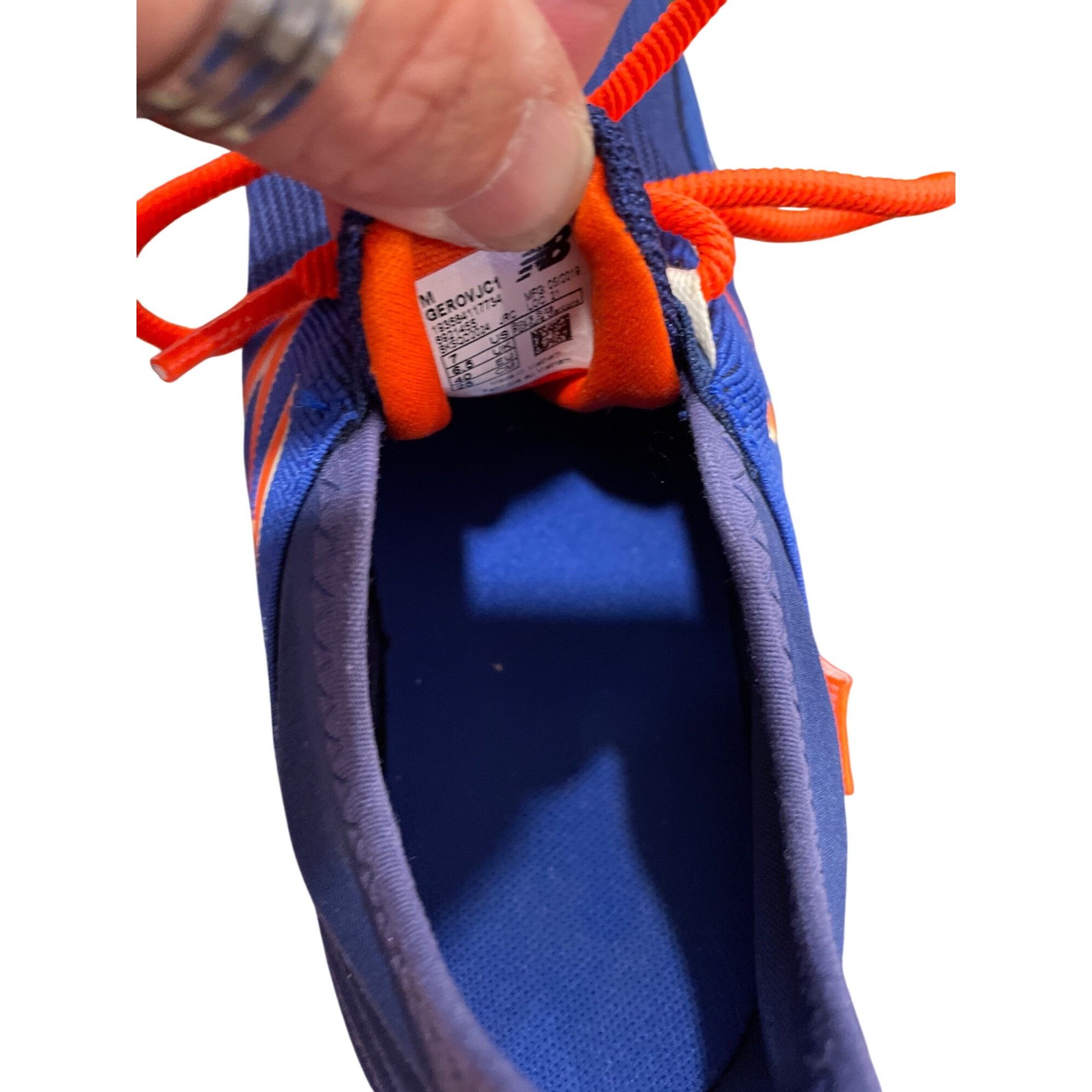 New Balance New Balance Roav wms blue orange low running athletic sneake Size US 7 / IT 37 - 8 Thumbnail