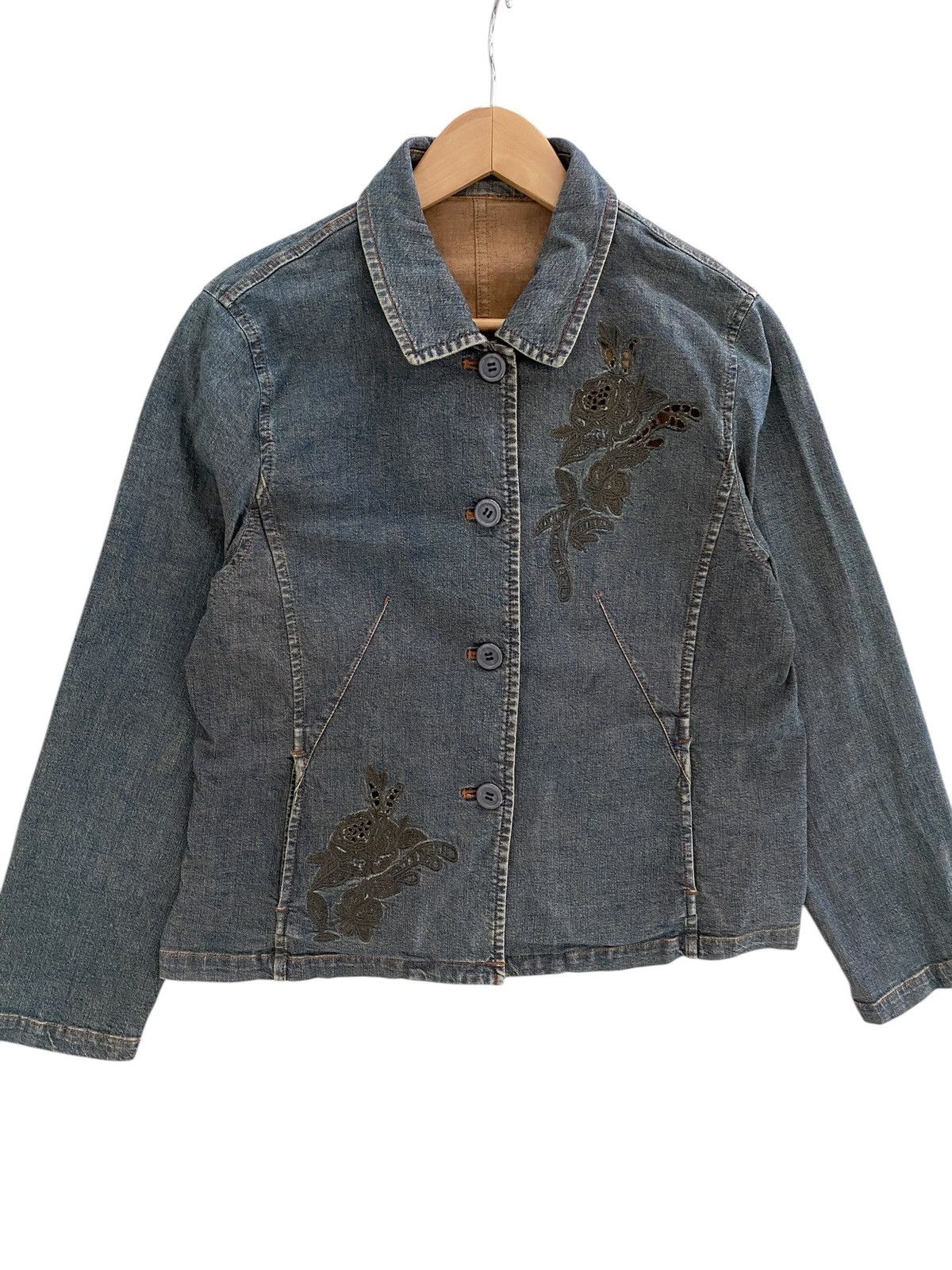 Hysteric Glamour × Japanese Brand DREAM patchwork Jacket DENIM design Size US M / EU 48-50 / 2 - 4 Thumbnail