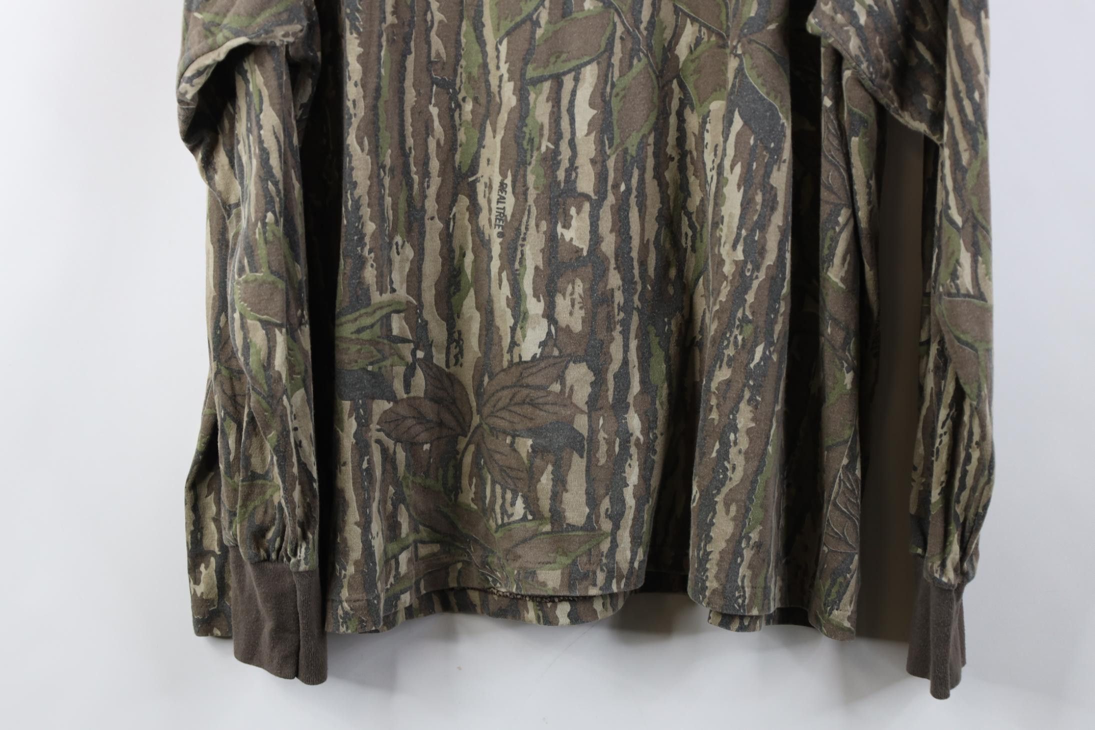 Vintage Vintage 80s 90s Streetwear Camouflage Long Sleeve T-Shirt Size US XL / EU 56 / 4 - 12 Thumbnail