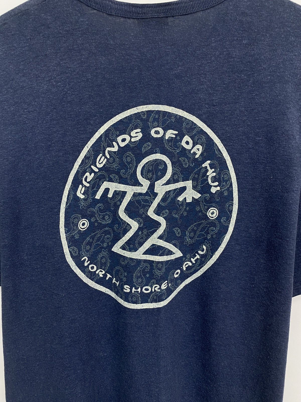 Japanese Brand × Vintage 🏄 Vintage 90 Da Hui Surf Bandana Paisley t-shirt Size US XL / EU 56 / 4 - 4 Thumbnail