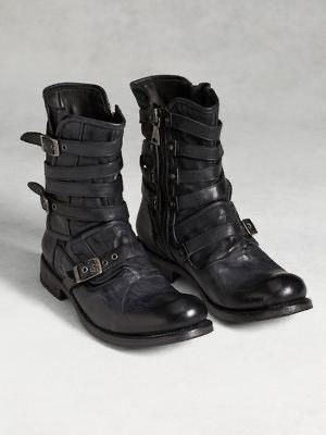 John Varvatos Engineer Triple Buckle Boot. Size 9 Size US 9 / EU 42 - 3 Thumbnail