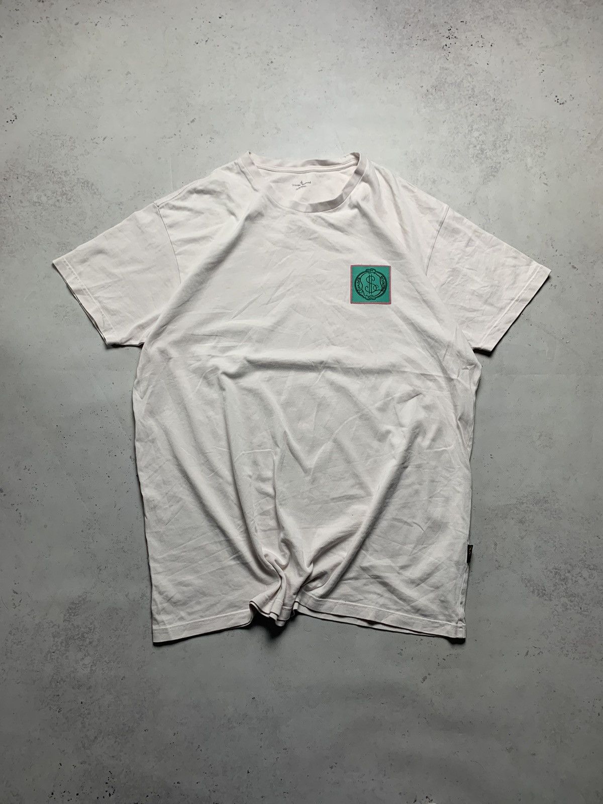 Vintage Vintage Vivienne Westwood Dollar Boxy T-shirt XL Size US XL / EU 56 / 4 - 1 Thumbnail