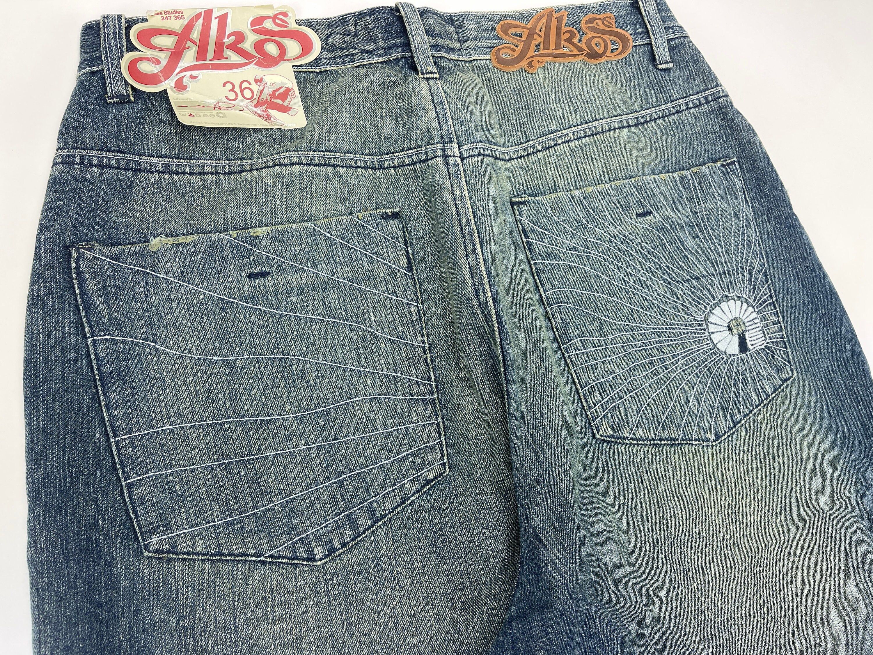 Akademiks Akademiks jeans, vintage, 90s hip hop, baggy jeans, 1990s 36 Size US 36 / EU 52 - 5 Thumbnail