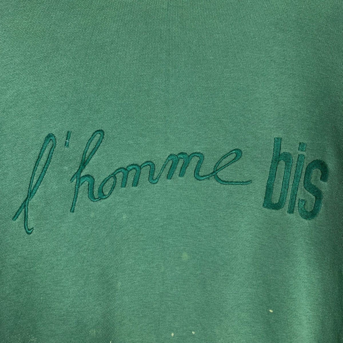 Japanese Brand Trashed L'Homme Bis Embroidery Big Logo Sweatshirt #0791-C36 Size L / US 10 / IT 46 - 8 Thumbnail