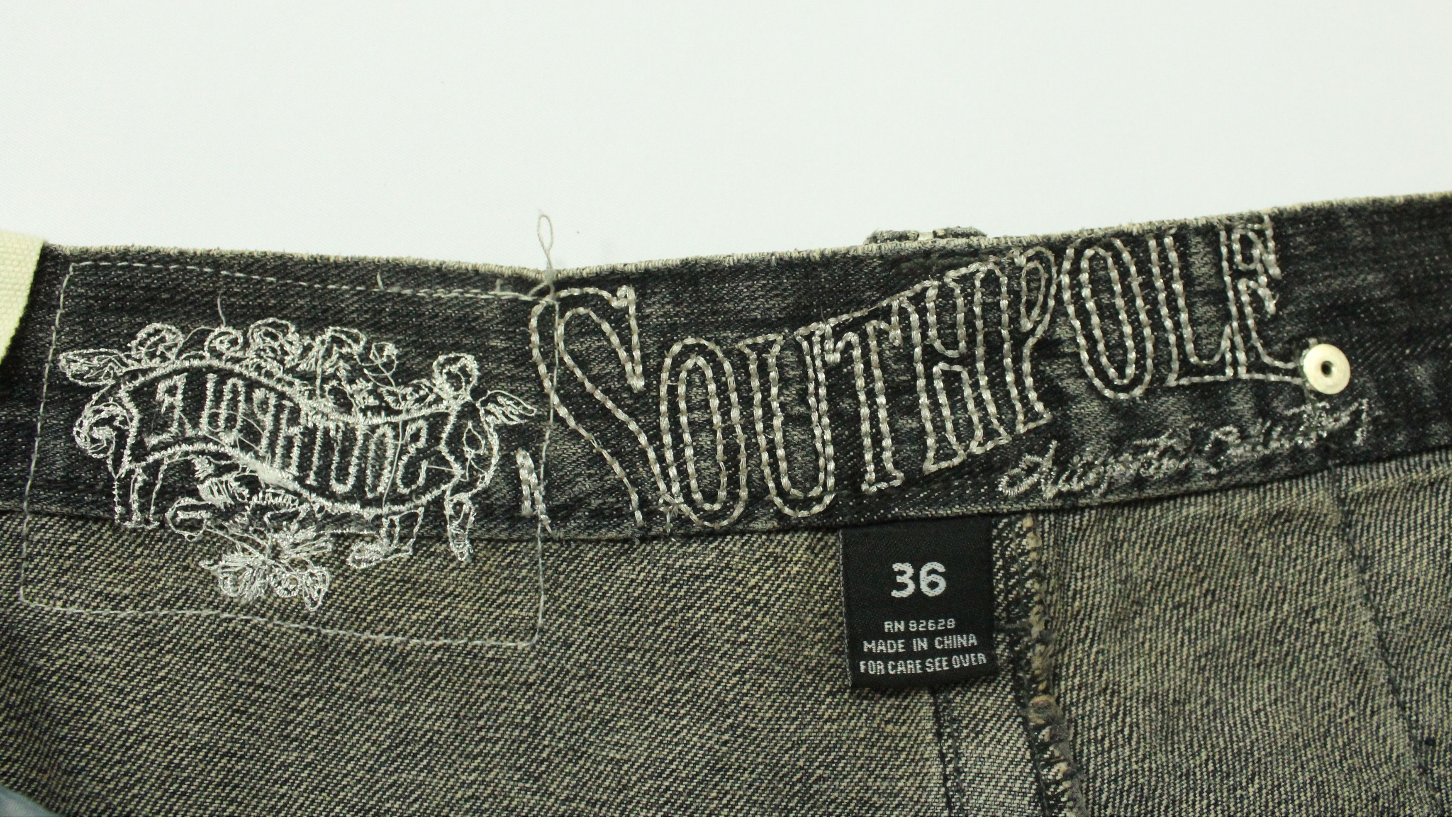 Southpole SOUTHPOLE Denim Patches Logo Baggy JNCO PNB STUSSY Size US 36 / EU 52 - 19 Thumbnail