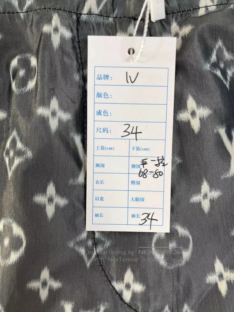 Louis Vuitton Louis Vuitton Gray Logo Print Casual Shorts. Size US 34 / EU 50 - 3 Thumbnail