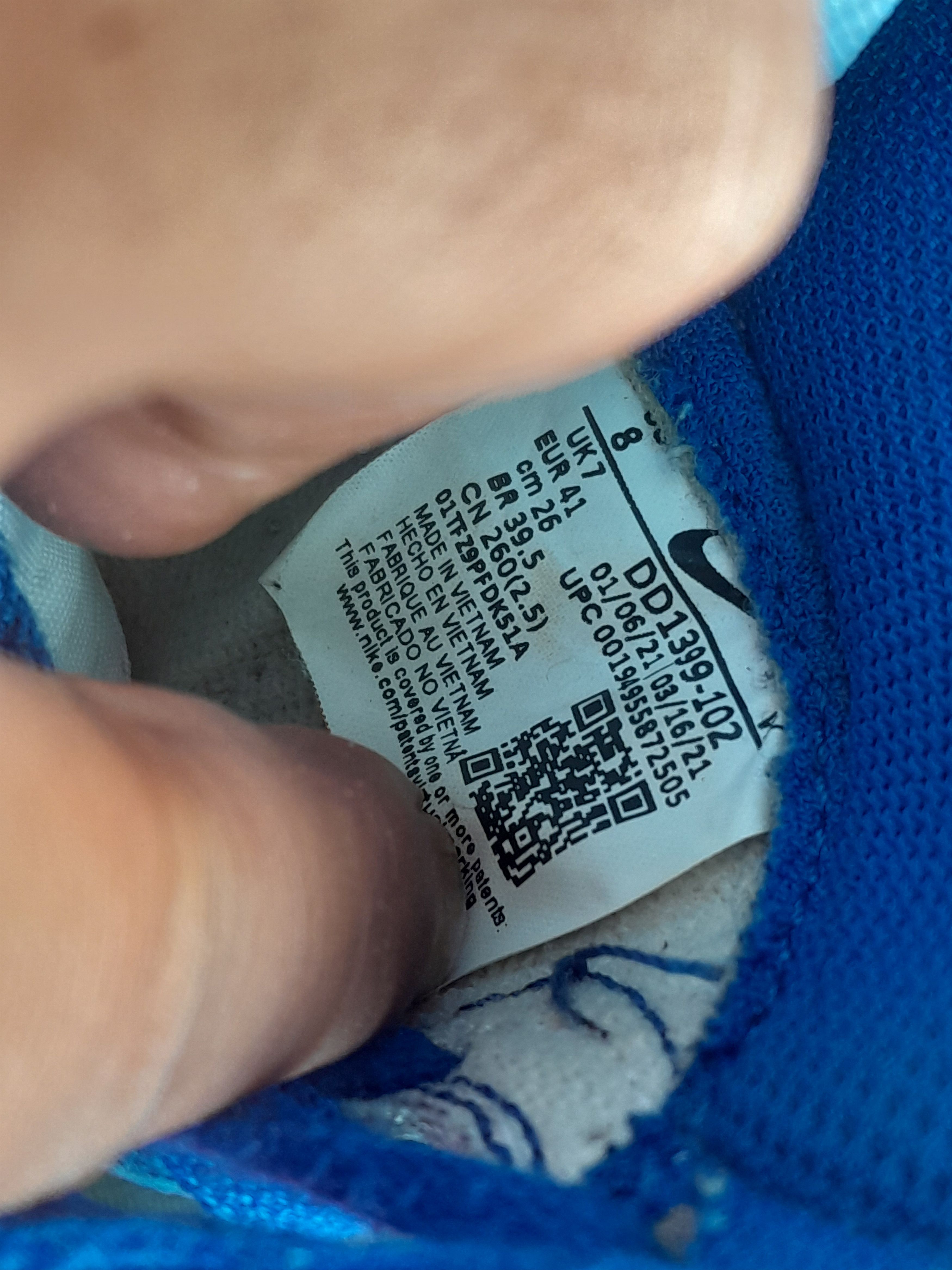 Nike Dunk Hi Game Royal "Kentucky" Size US 8 / EU 41 - 8 Thumbnail