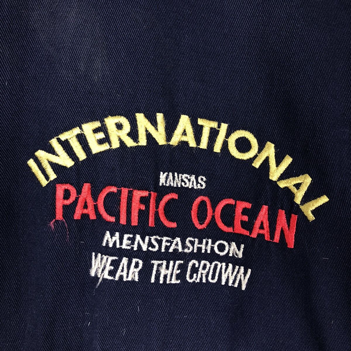 Hysteric Glamour 🔥Vintage Bomber Jacket Pacific Ocean Big Logo Union Size US M / EU 48-50 / 2 - 19 Thumbnail
