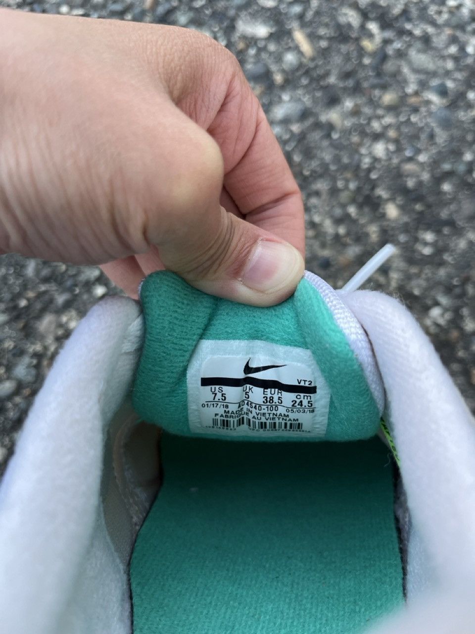 Nike Air Skylon II Clear Emerald Size US 7.5 / IT 37.5 - 8 Thumbnail