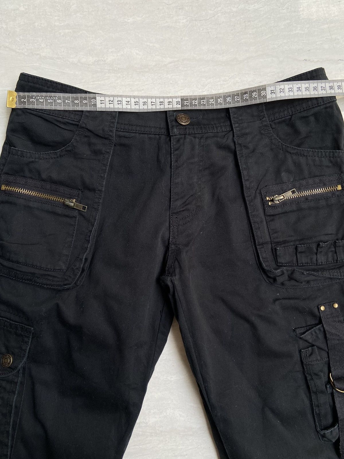 Designer × Japanese Brand ROTE ROSE Black Long Pants Size US 28 / EU 44 - 9 Thumbnail