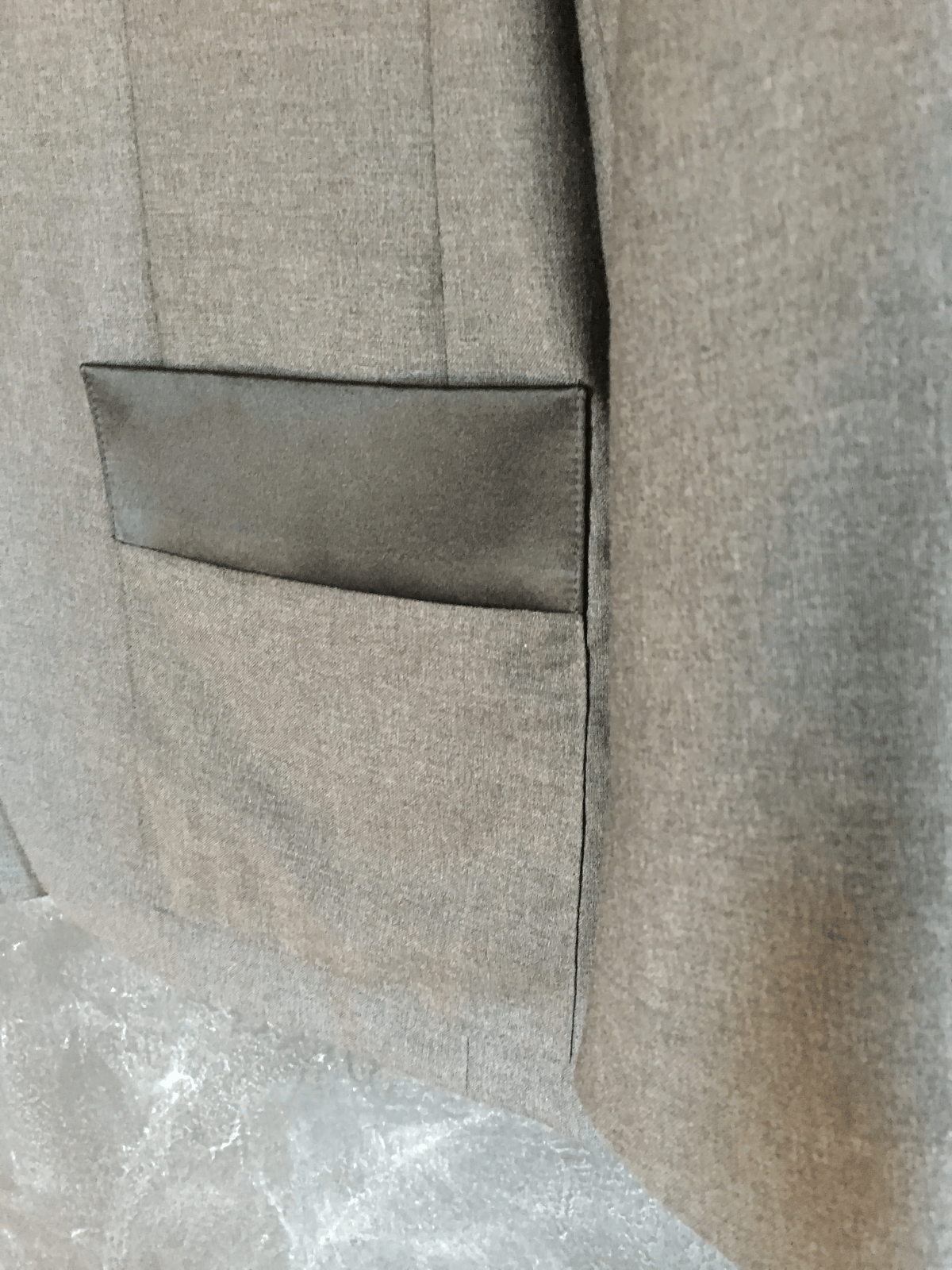 Dior AW07 NAVIGATE Runway Satin Trim Hedi Size 44R - 4 Thumbnail