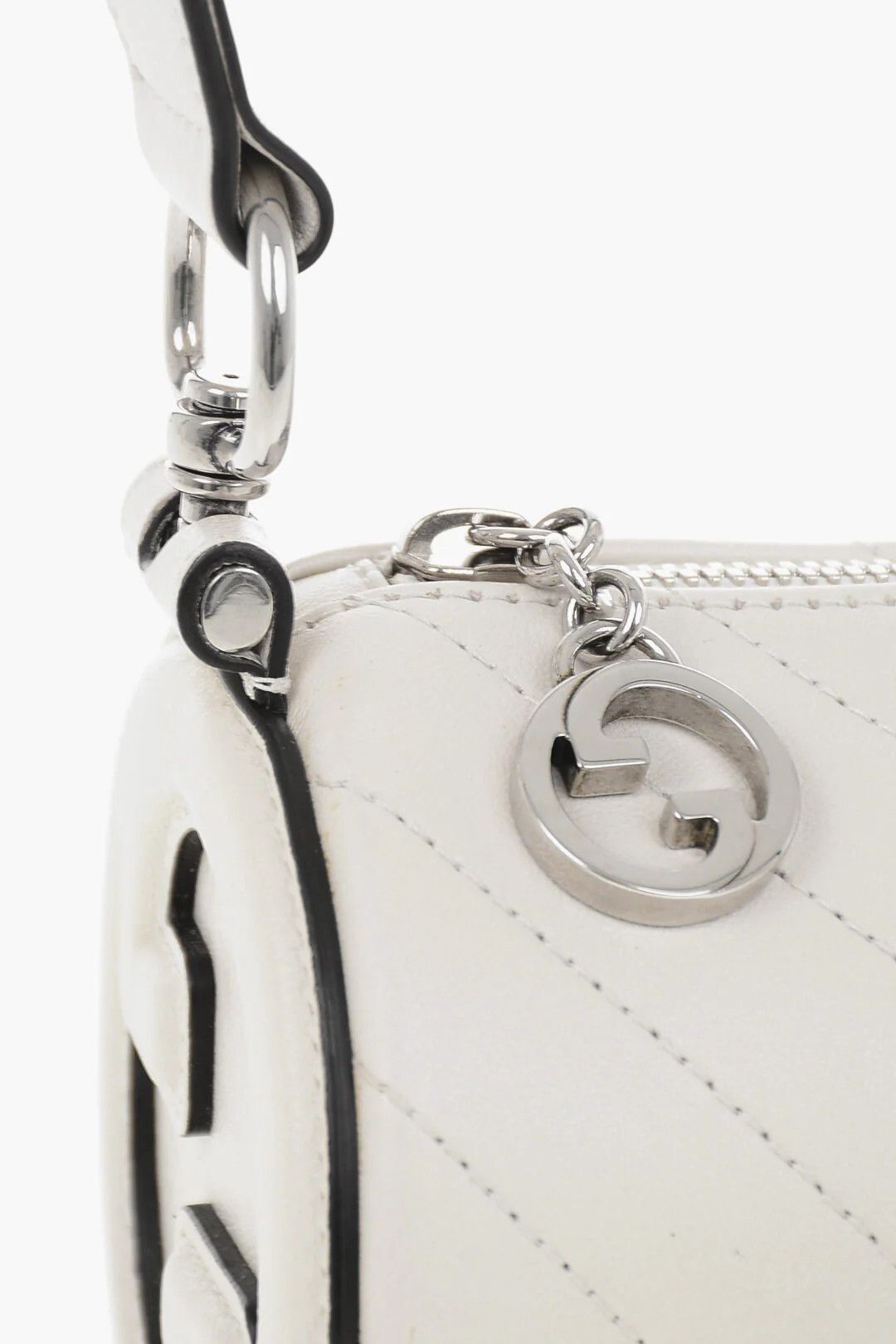 Gucci og1mm0326 Size: OS / Leather Shoulder Bag in White Size ONE SIZE - 4 Thumbnail
